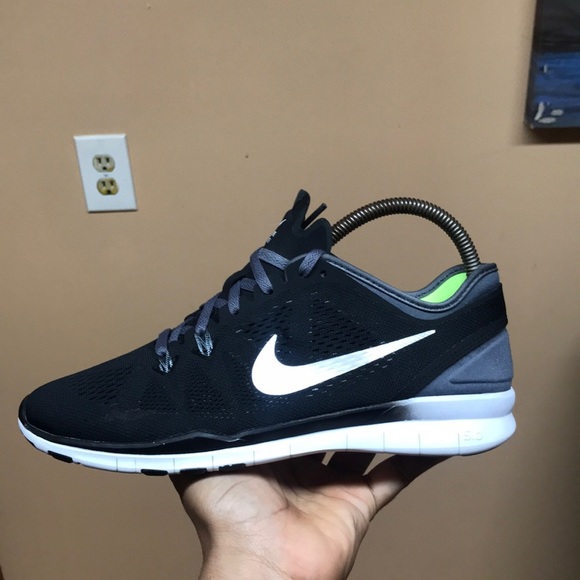 Nike Free 5.0 TR Fit “Black/White/Grey/Volt” - Picture 6 of 10